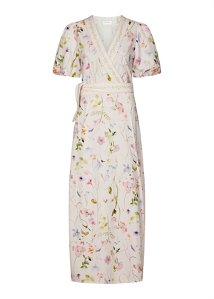 Clarine flower kjole Off white Neo Noir 